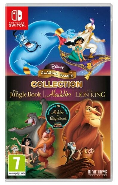 Disney Classic Games Collection: The Jungle Book Aladdin and The Lion King [US][Nintendo Switch английская версия]