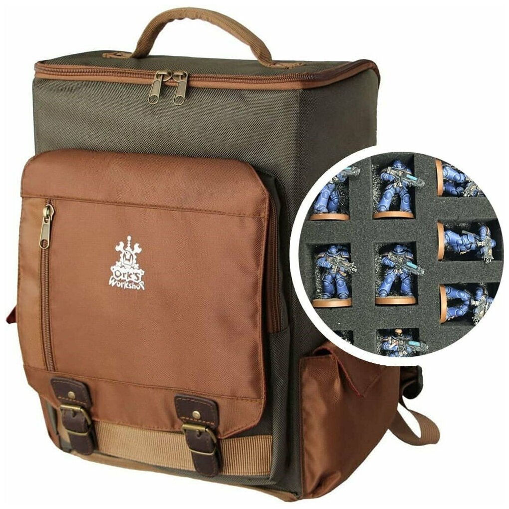 Рюкзак Ork's Workshop Bag-R Mark V (Army Transport) Green-Brown / Зелёно-коричневый