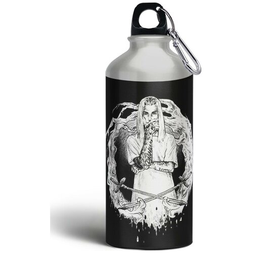фото Бутылка спортивная/туристическая фляга музыка гостмейн ghostemane - 5384 ф brutbottle