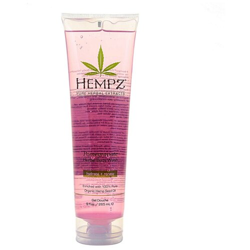 Hempz Daily Pomegranate Herbal Body Wash - Хэмпз Дэйли Хербал Увлажняющий гель для душа с экстрактом граната, 250 мл -