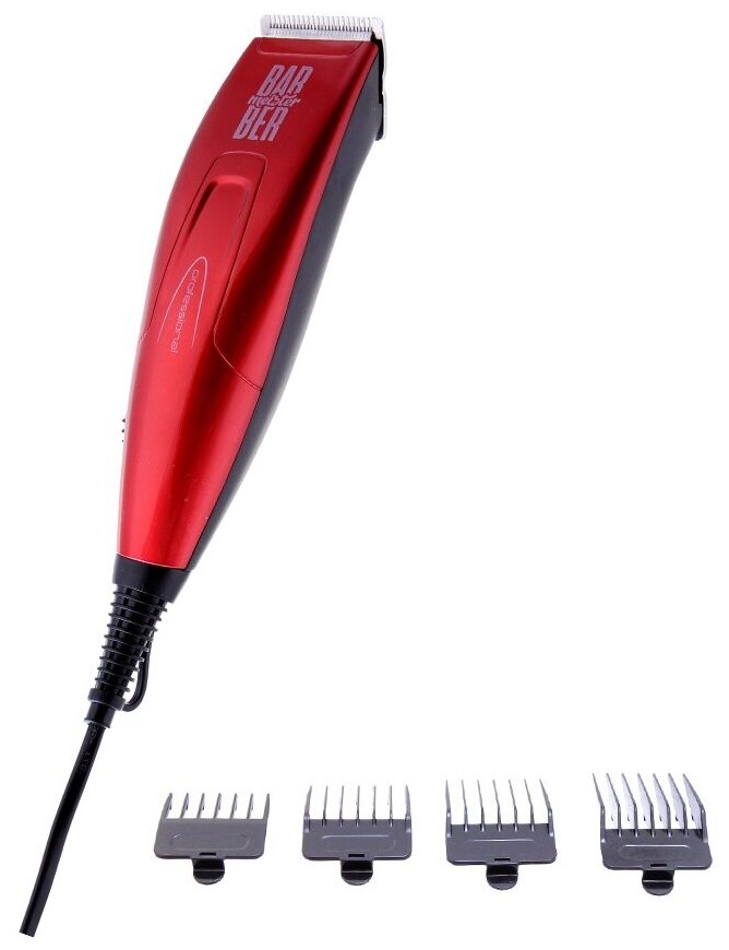 Машинка для стрижки волос Vail VL-6000 RED - фотография № 9