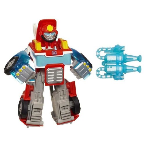 Роботы и трансформеры: Робот - трансформер Playskool Хитвейв с оружием (Heatwave) - Боты спасатели, Hasbro