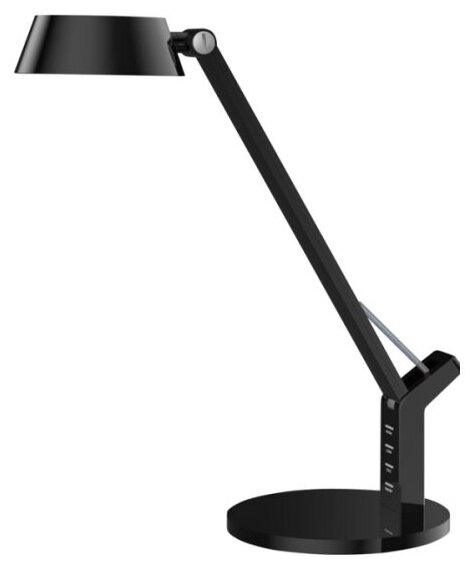 Настольная лампа Uniel TLD-570 Black/LED/500Lm/2700-5500K/Dimmer 9W. Сенсорный выключатель. TM