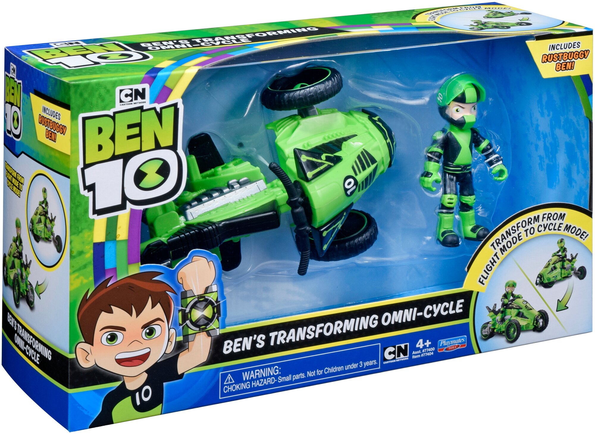 Игровой набор Playmates TOYS Ben 10 Багги Бен 77404 Ben-10 - фото №4