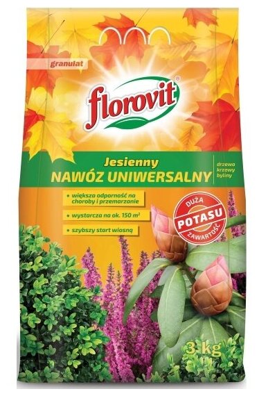 Удобрение Флоровит(Florovit) осеннее универсальное, 3 кг (мешок) - фотография № 3