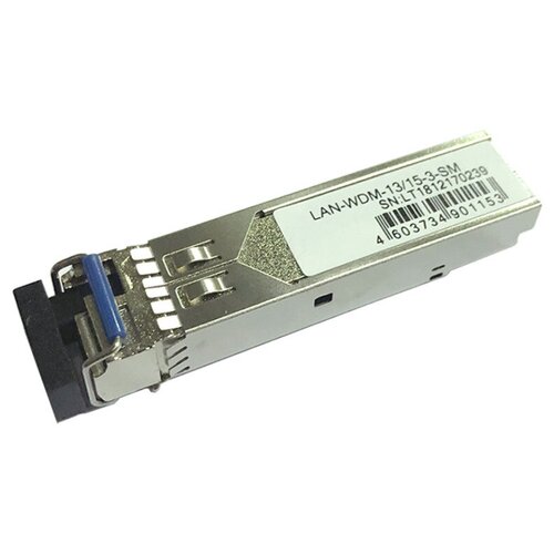 Трансивер Lanmaster Модуль SFP Western DigitalM 1.25G, 1550nm / 1310nm, 3 km, LC, DDM, Cisco