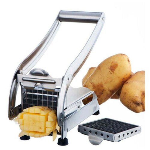 Картофелерезка ручная Potato chipper / Пресс для картофеля фри / Нарезка овощей
