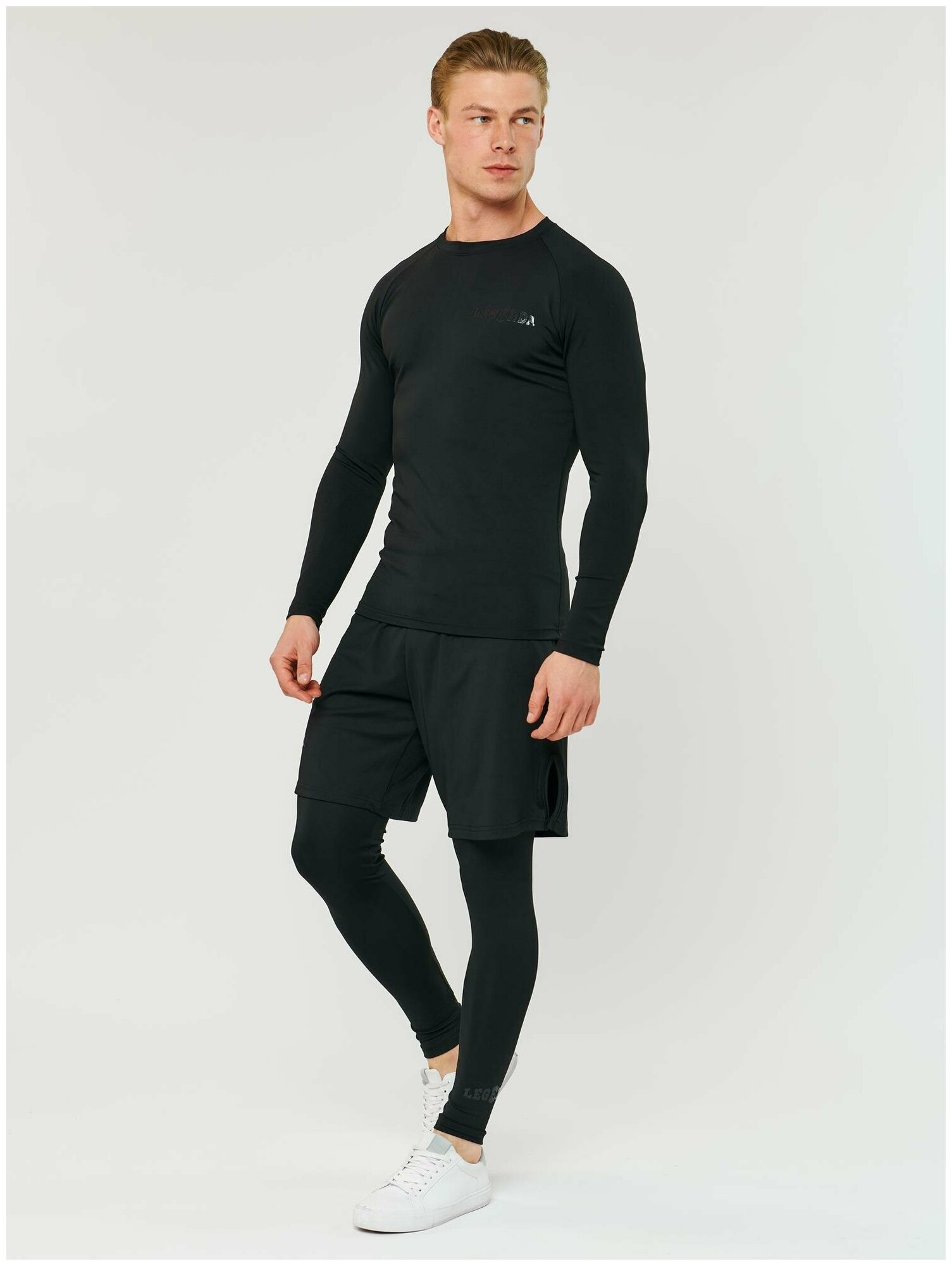 Костюм 3 в 1 рашгард, штаны и шорты Legenda Urban черный 2XL — купить в ...