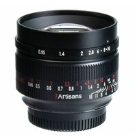 Объектив 7artisans 50mm F0.95 micro 4/3, черный