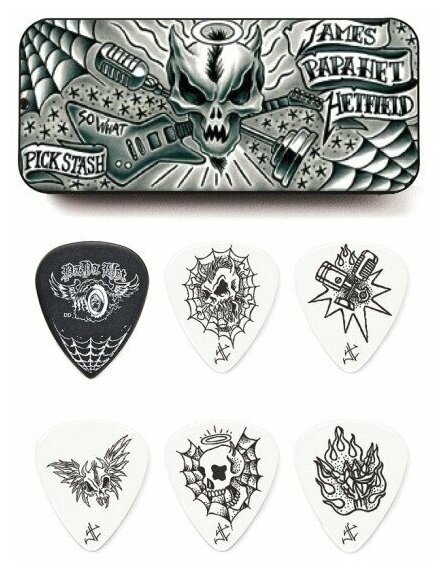 Dunlop JPH01T088 Медиаторы James Hetfield (6шт)