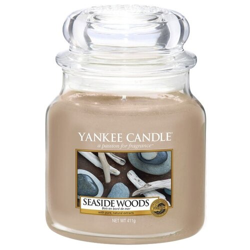 Ароматическая свеча Yankee Candle Seaside Woods Свеча 411 г