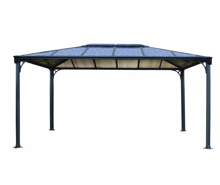 Открытая беседка Palram MARTINIQUE 4300 GARDEN GAZEBO (серо-бронзовый) (702564)