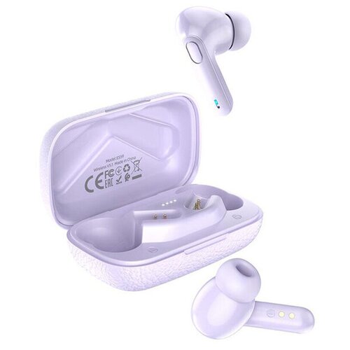 Наушники внутриканальные HOCO ES59 Gratified пластик bluetooth 51 TWS цвет фиолетовый 163100₽