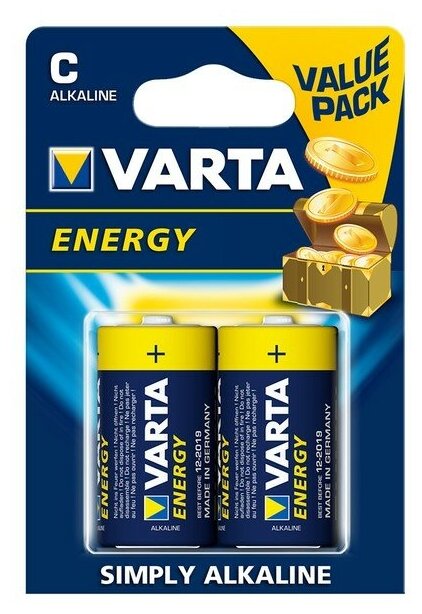 Батарейка VARTA ENERGY C/LR14