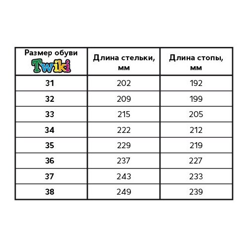 Кроссовки ортопедические Твики (Twiki) для девочек TW-451-3