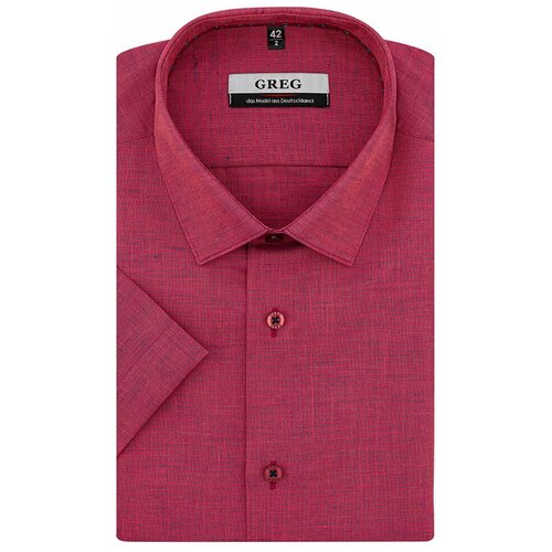 Рубашка GREG, размер 174-184/39, розовый рубашка greg размер 174 184 39 розовый