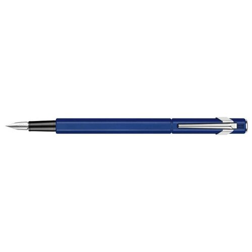 Ручка перьев. Carandache Office 849 Classic (841.159) Matte Navy Blue F сталь нержавеющая подар. кор.