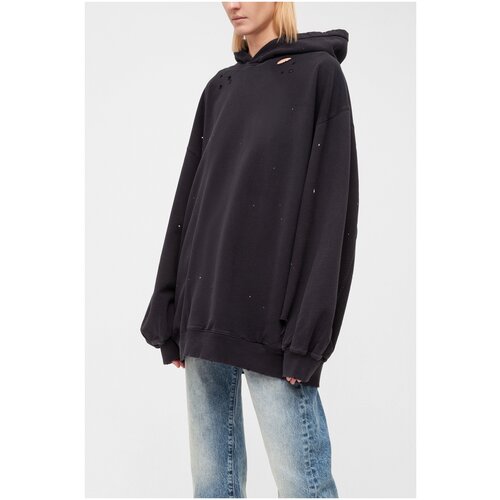 фото Худи we11done цвет черный размер 44