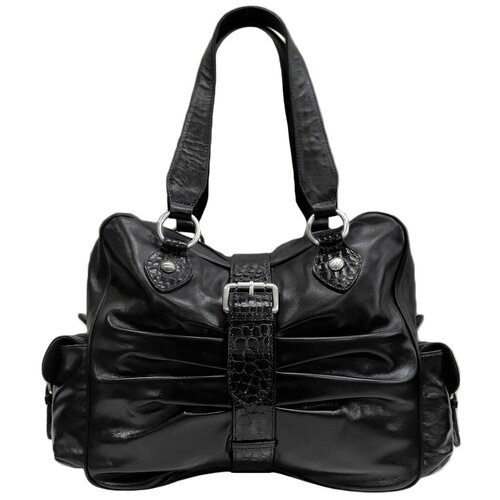 сумка торба protege фактура гладкая черный Сумка торба Caramelo, фактура гладкая, черный