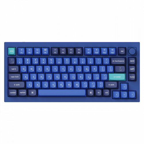 Клавиатура KEYCHRON Q1-O2 RGB Blue Switch 84 кнопоки Blue 1186500₽