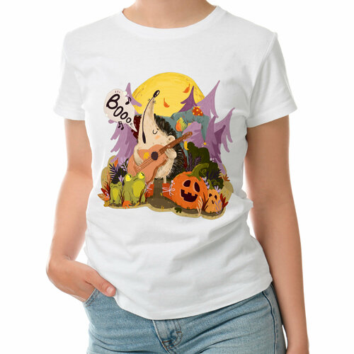 фото Футболка roly, размер s, белый