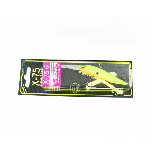 фото Воблер megabass x-nanahan +2 / mat chart lime
