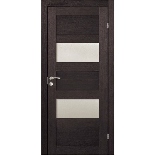 Олови дверь межкомнатная с притвором Аризона2 М8 экошпон Венге / OLOVI дверное полотно с притвором Аризона2 М8 экошпон Венге