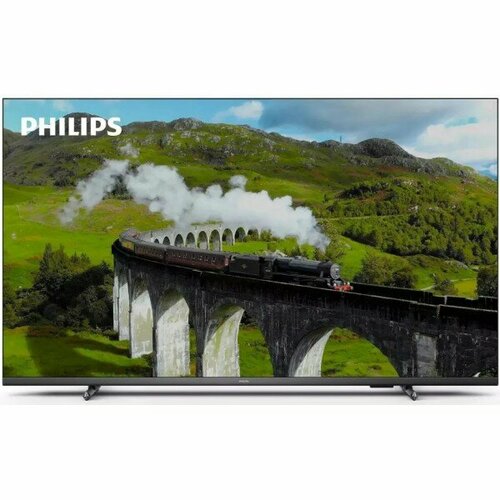 Телевизор LED Philips 55 55PUS7608/60 антрацитовый 4K Ultra HD 60Hz DVB-T DVB-T2 DVB-C DVB-S DVB-S2 USB WiFi Smart TV (RUS)