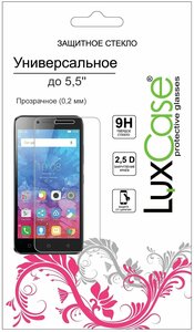 Защитное стекло LuxCase универсальное 5,5"