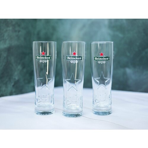 Кружка пивная Heineken 350ml (3 штуки)