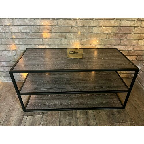 Журнальный столик лофт coffee table - 33, с размерами 120х56х56 см