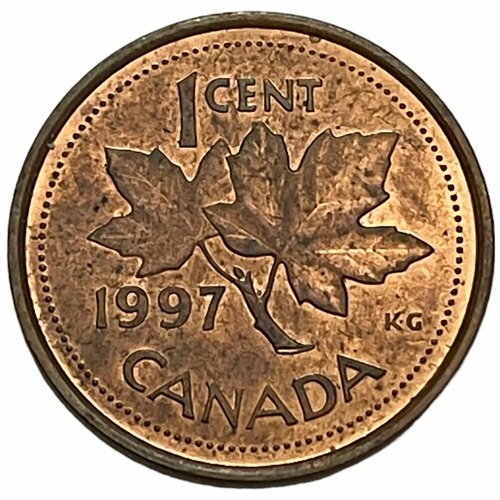 Канада 1 цент 1997 г. (2) канада 1 цент 1970 г 2