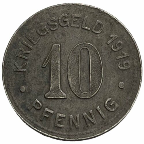 Германия (Германская Империя) Боттроп 10 пфеннигов 1919 г. (2)