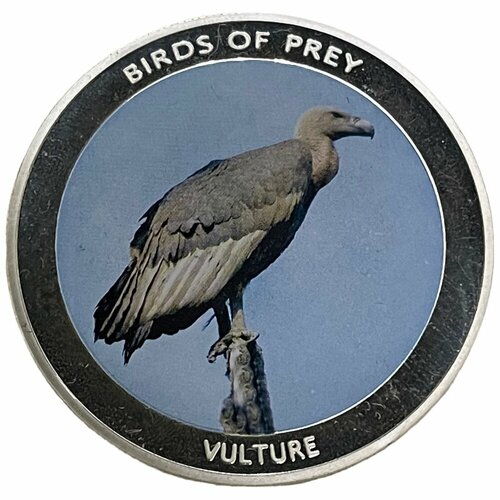 Малави 10 квач 2010 г. (Хищные птицы - Стервятник) (Proof) клуб нумизмат монета 5 квач малави 1978 года серебро сохранение животного мира