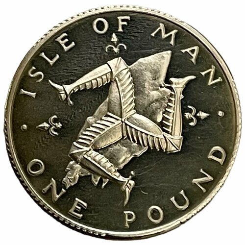 Остров Мэн 1 фунт 1978 г. (Ag) (Proof) клуб нумизмат банкнота фунт острова мэн 1983 года елизавета ii