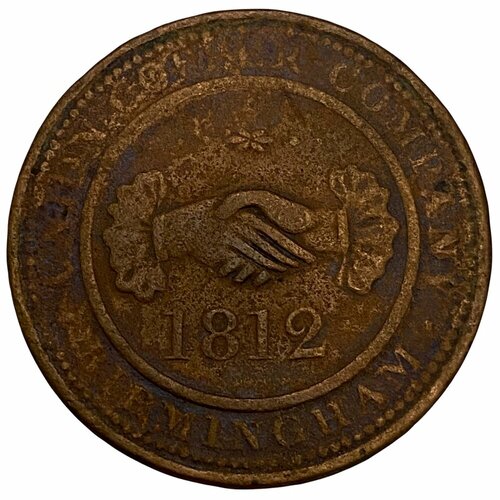 Великобритания, Бирмингем токен 1 пенни 1812 г. (Union Copper Company) (2)