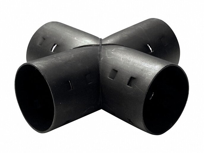фото Крестовина для дренажных труб 160