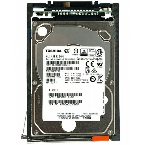 Жесткий диск EMC 005052303 12Tb 10000 SAS 25 HDD 11222000₽