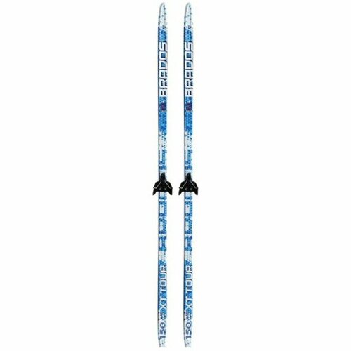 лыжный комплект stc с креплениями 75 мм с палками 190 wax brados xt tour blue Лыжный комплект Stc с креплениями 75 мм без палок WAX BRADOS XT BLUE, 150см