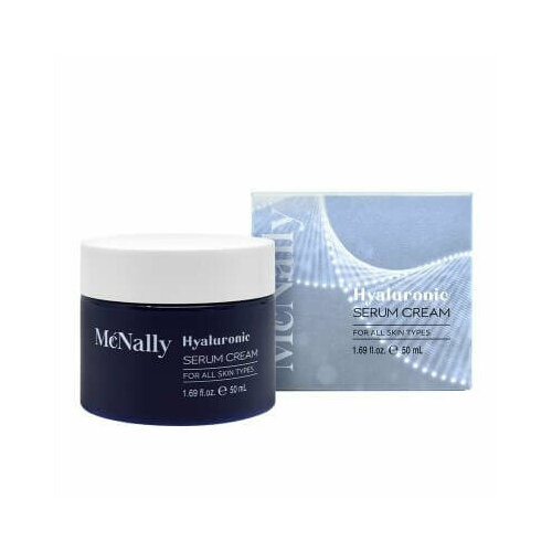 McNally Крем для лица с гиалуроновой кислотой 3% Hyaluronic Serum Cream, 50мл