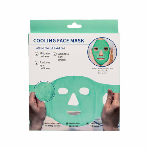 Охлаждающая маска для лица Accessories Cooling Face Mask 17*26 см 1 шт