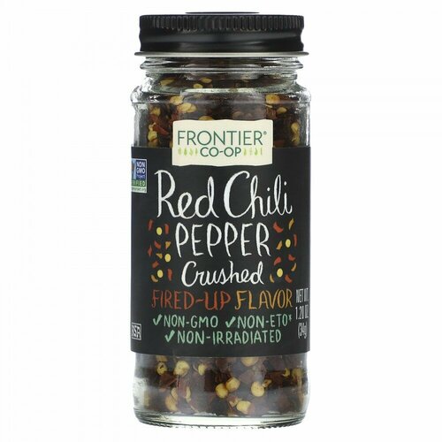 Frontier Co-op, Red Chili Pepper, Crushed, 1.20 oz (34 g)