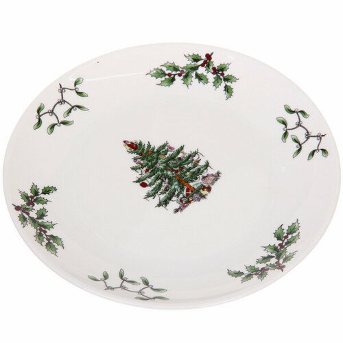 Тарелка керамическая 17,5*1,7см «Ёлочка»