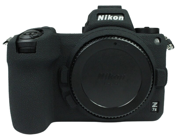 Силиконовый противоударный чехол MyPads Antiurto для фотоаппарата Nikon Z6 II/ Z7 II черный