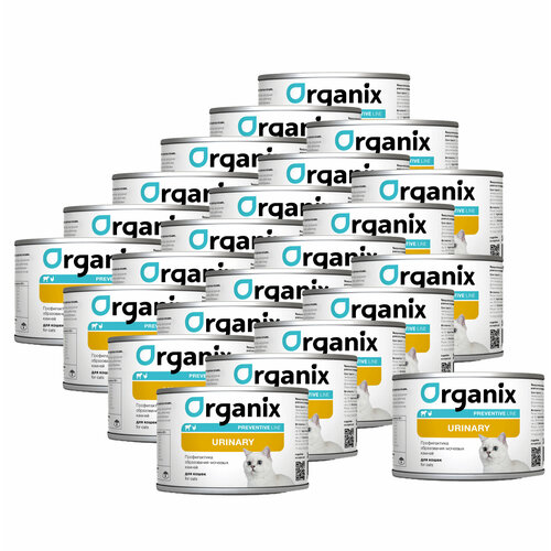 Organix Urinary Консервы для кошек для профилактики образования мочевых камней у взрослых кошек 240 г х 24шт.