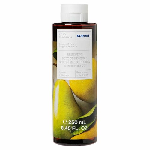 KORRES Гель для душа Renewing Body Cleanser Bergamot Pear korres гель для душа renewing body cleanser guava