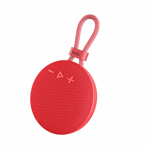 Колонка портативная HOCO, BS60, Exploring sports, Bluetooth, цвет: красный