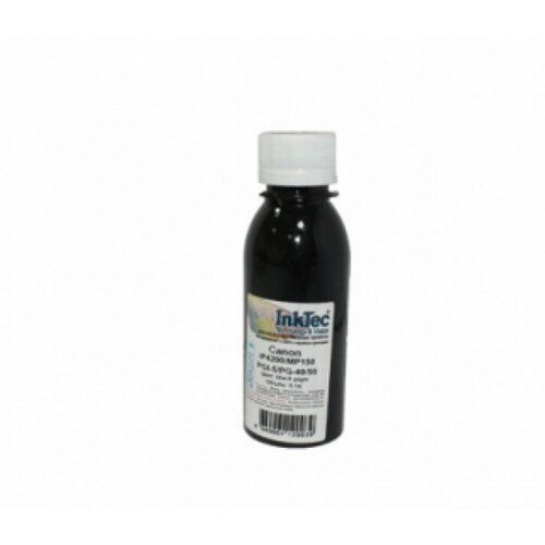 Чернила InkTec C2010 для Canon PG-210/810/510/512, Пигментные, Bk, 0,1 л, черный чернила inktec c5040 100mb черные пигментные для картриджей canon pixma pg 510 pg 512 pg 440 pg 445 100мл