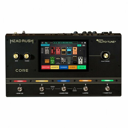 Гитарный процессор эффектов Headrush Core source audio sa126 гитарный процессор эффектов для басс гитары