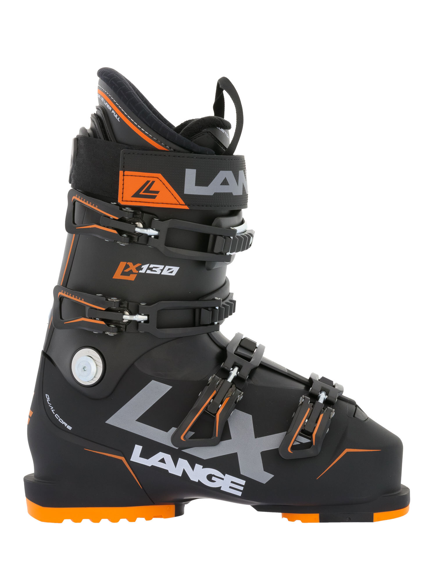 Горнолыжные ботинки LANGE LX 130 Black - Orange (см:25)